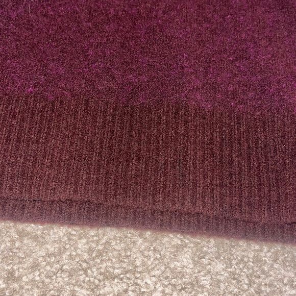 Athleta Ombré Purple Knit Sweater - Picture 4 of 5